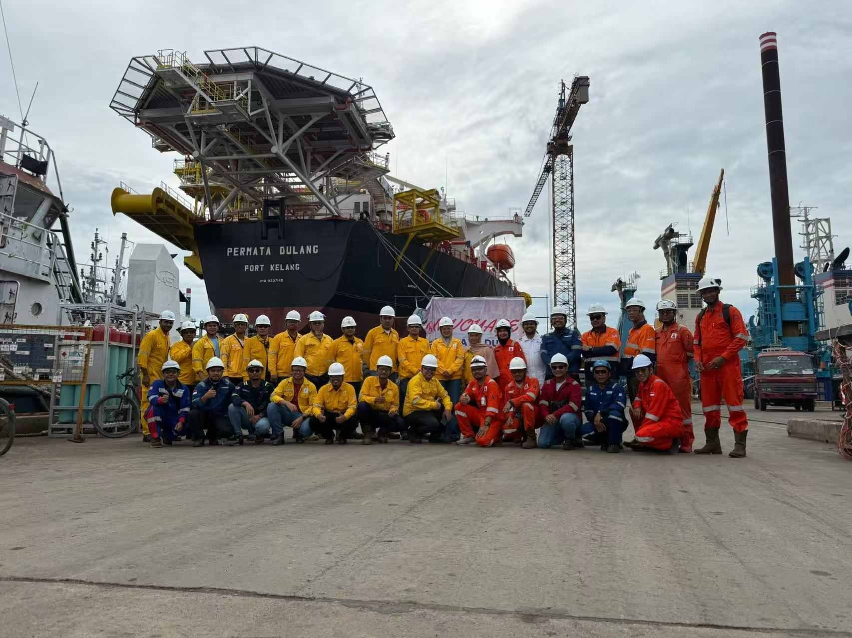 Anhui Tiankang: Se lanza el primer lote de buques para el proyecto petrolero “Duta Marine” de Malasia.